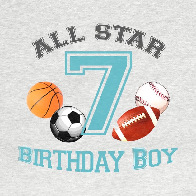 Sports birthday 7 by LND4design